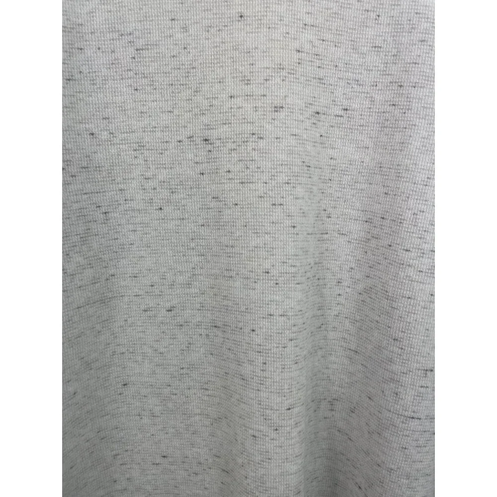 Sonoma Mens Heather Gray Thermal Waffle Knit Long Sleeve Shirt Size Large - Picture 4 of 6